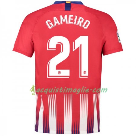 Divisa di Calcio Atlético Madrid Gameiro 21 Prima 2018/2019